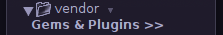 Gems and plugins link