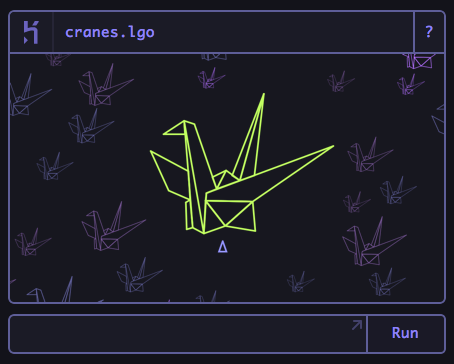 Experimental logo support, Cranes logo