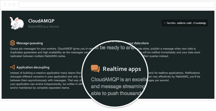 Add-on Benefits: CloudAMQP