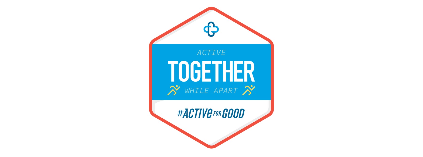 Active For Good "Active Together While Apart" badge