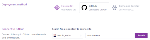 Connect to GitHub